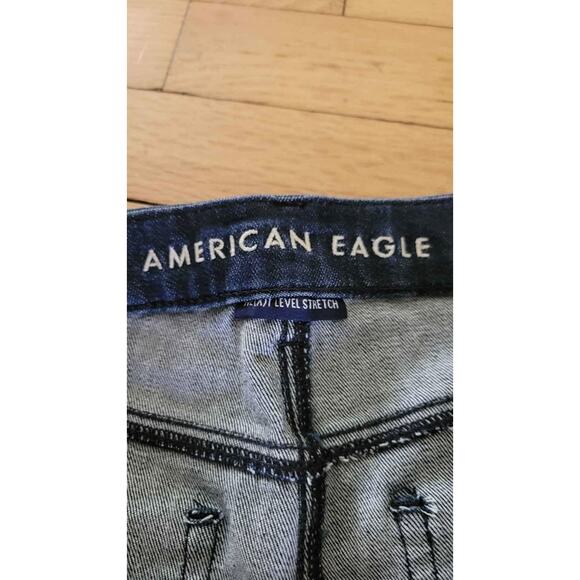 American Eagle Curvy Super Hi-Rise Shortie Shorts SIZE 8 - Picture 3 of 6